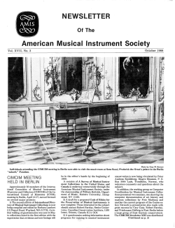 17.3 - American Musical Instrument Society