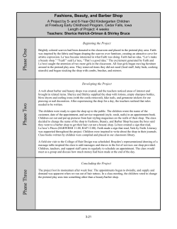 Fashions, Beauty, and Barber Shop