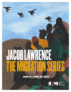 JAN 21–APR 23 2017 - Seattle Art Museum