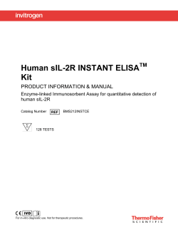 Human sIL-2R INSTANT ELISA TM Kit