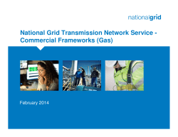 Commercial Frameworks (Gas)