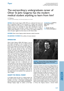 history - Royal College of Physicians of Edinburgh