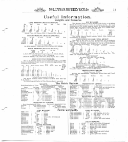 Useful information- City of Vancouver Archives