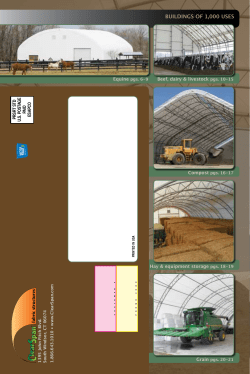 BuIlDIngs of 1000 uses - ClearSpan Fabric Structures