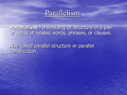 Flawed Parallelism