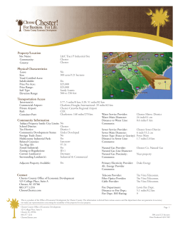 Property/Location Physical Characteristics