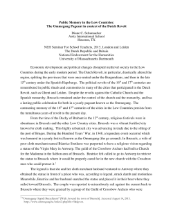 Public Memory in the Low Countries