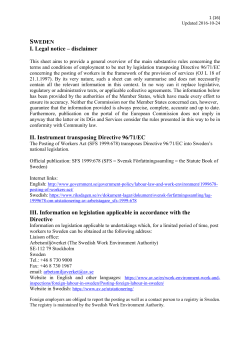 Sweden - European Commission