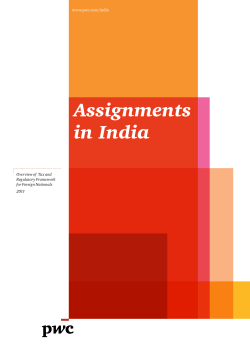Assignments in India
