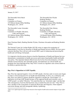NCLR-letter-of-oppos.. - National Center for Lesbian Rights