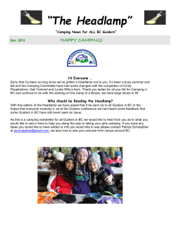 December 2013 - Girl Guides of Canada.