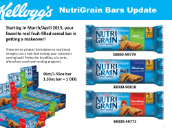 Nutri-Grain Package Refresh