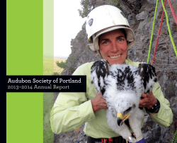 Annual Report - Audubon Society of Portland