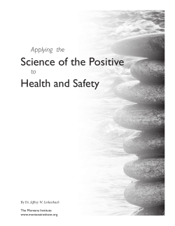 Science of the Positive