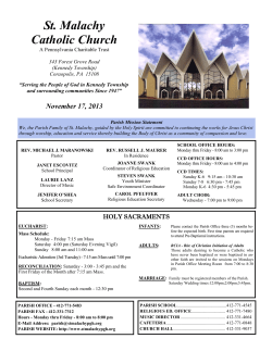 St. Malachy Catholic Church