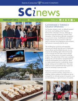 Catherine`s Terrace Grand Opening