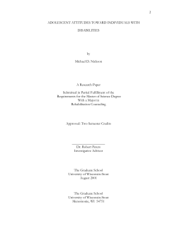 2 ADOLESCENT ATTITUDES TOWARD INDIVIDUALS - UW