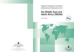 the Middle East and North Africa (MENA)