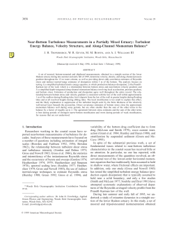Near-Bottom Turbulence Measurements in a Partially Mixed Estuary