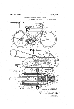 Manufally propelled inertia vehicle