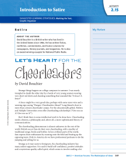 Introduction to Satire