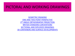 g. pictoral and working drawings