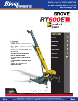 RT600E - Bigge Crane and Rigging