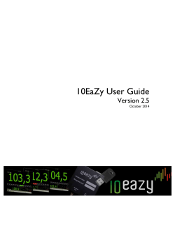10EaZy User Guide