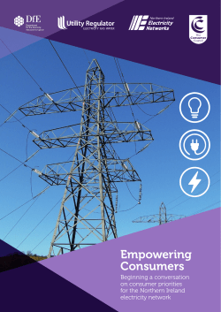 Empowering Consumers - Northern Ireland Electricity Networks