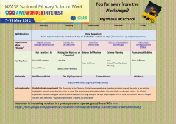Too far away from the Workshops? Try these at school