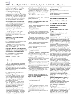Federal Register/Vol. 80, No. 182/Monday, September 21