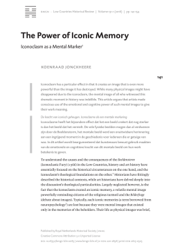 The Power of Iconic Memory