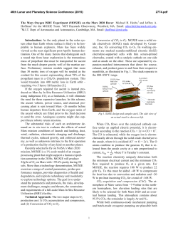 The Mars Oxygen ISRU Experiment (MOXIE) on the Mars 2020 Rover