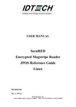 80128505-001-A SecuRED JPOS for Linux User