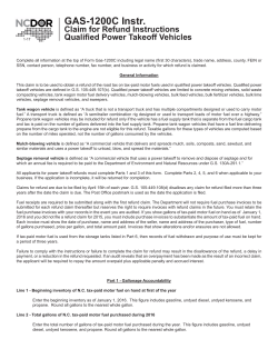 Instructions - North Carolina Department of Revenue