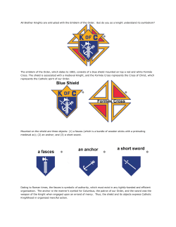 The emblem of - Knights of Columbus