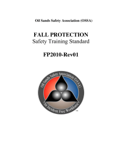 Fall Protection Safety Training Standard