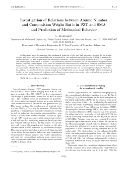 Investigation of Relations between Atomic Number and Composition