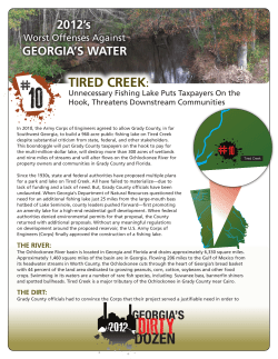 TiReD CReek: - Georgia Water Coalition