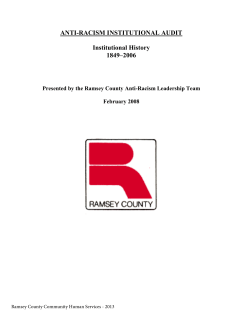 Institutional history