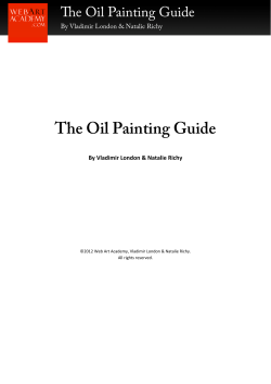 The Oil Painting Guide