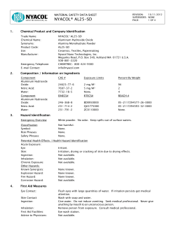 1. Chemical Product and Company Identification