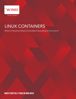 linux containers