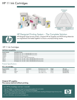 HP 11 Ink Cartridges