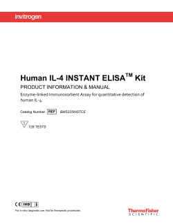Human IL-4 INSTANT ELISA TM Kit