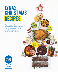 Lynas CHRISTMAS recipes