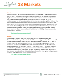 18 Markets - The Siegfried Group