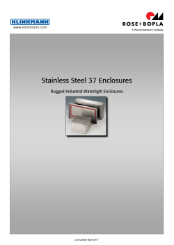 Stainless Steel 37 Enclosures