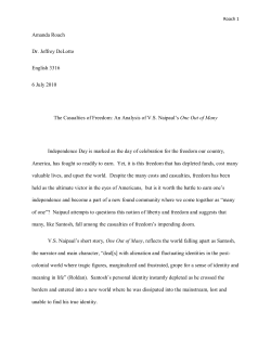 Revision - Amanda Roach