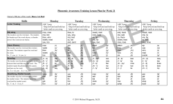 SAMPLE - Literacy Resources Inc